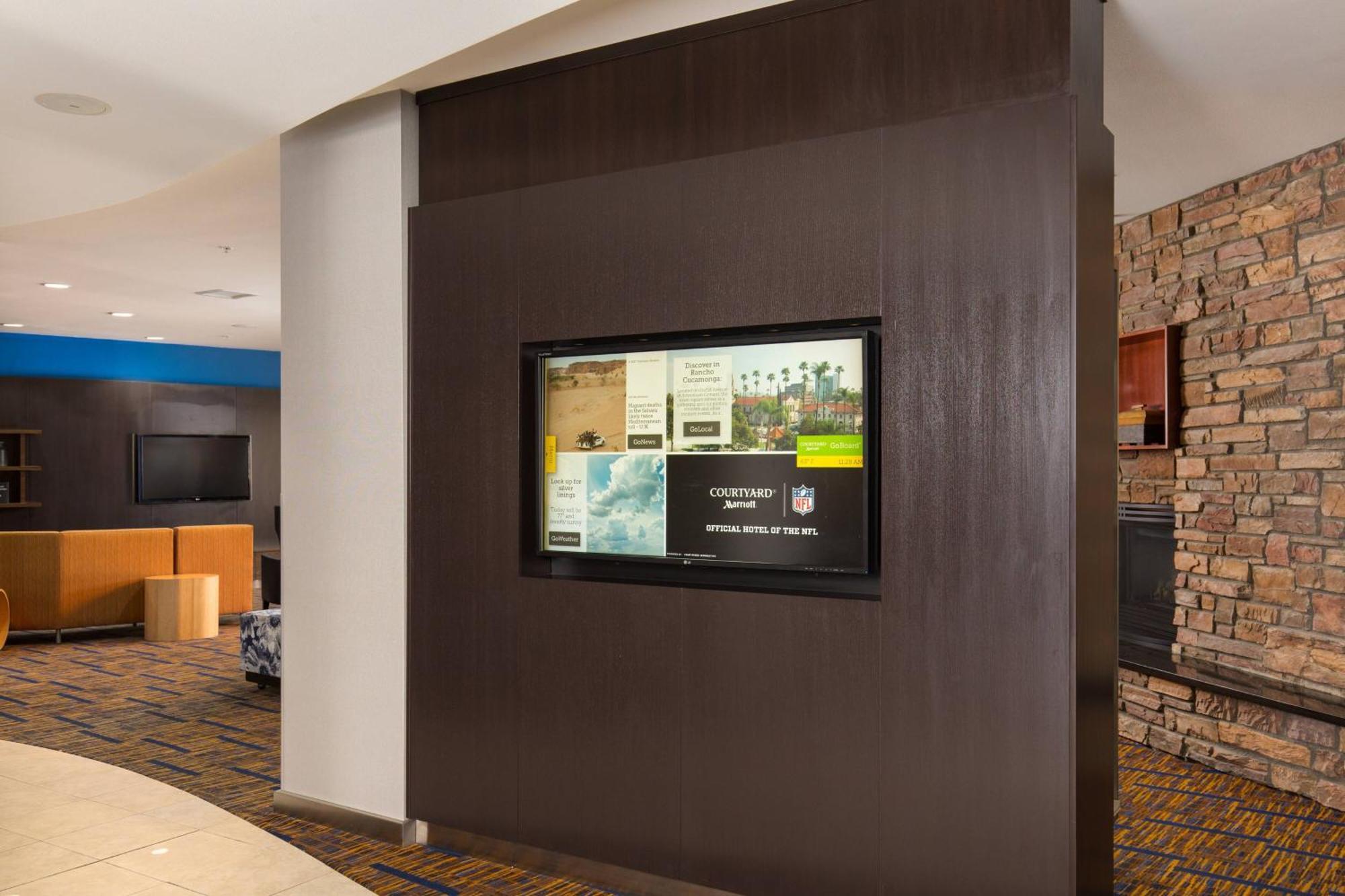 Courtyard By Marriott Ontario Rancho Cucamonga Hotel Exterior foto